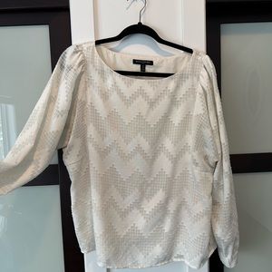 White womens blouse banana republic